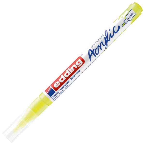 Marker akrilni 1-2 mm Edding 5300065 fluo žuti - Slika 2
