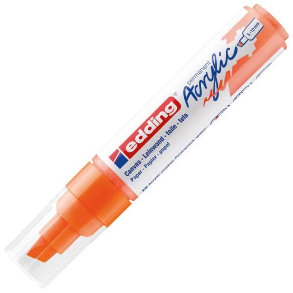 Marker akrilni 5-10 mm Edding 5000066 fluorescentno narančasti - Slika 2