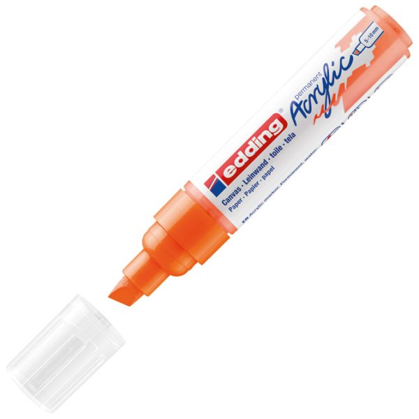 Marker akrilni 5-10 mm Edding 5000066 fluorescentno narančasti - Slika 3