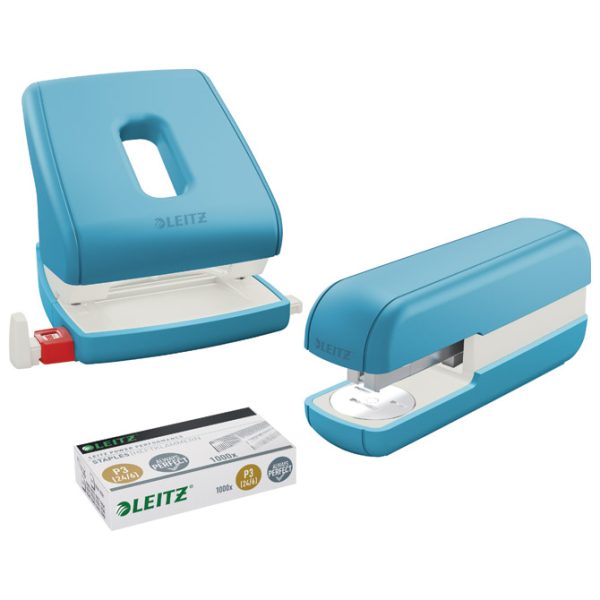 Stroj za spajanje do  30 listova stolni Cosy Leitz 55670061 plavi/bijeli - Slika 4
