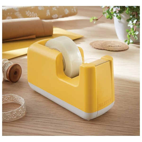 Stalak s trakom ljepljivom Cosy Leitz 53670019 žuti/bijeli blister - Slika 2