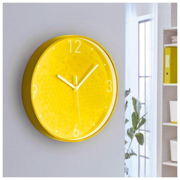 Sat zidni fi-29 cm Wow Leitz 90150016 žuti - Slika 2
