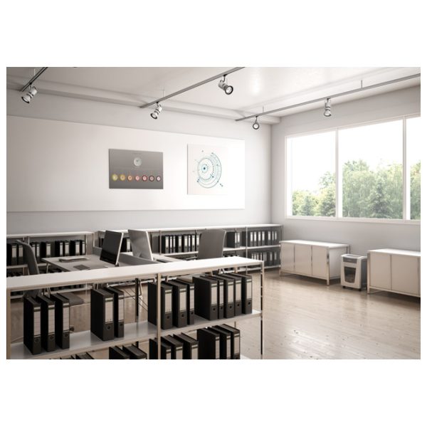 Uništavač dokumentacije   7 listova IQ Office Pro Leitz 80040000 bijelo/sivi - Slika 8