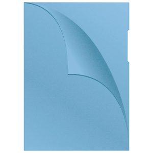 Fascikl "L" 120my pp A4 mat pk100 Q-Connect KF00307 plavi