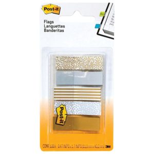 Zastavica 11,9x43,2 mm 5bojax20L Post-it 3M.684 metalik blister!!