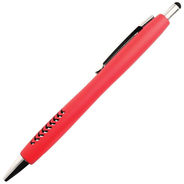 Olovka kemijska metalna gumirana grip+touch pen YCD1006TR Melbourne