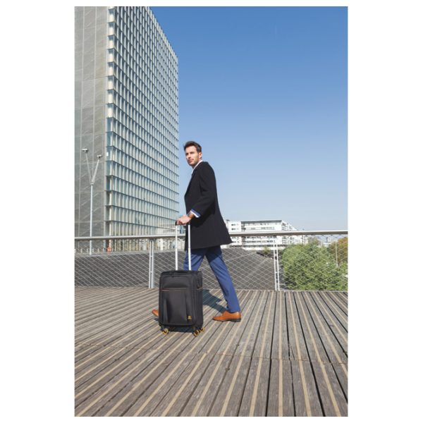 Torba-kofer za notebook s kotačićima 15,6" Exactive Exacompta 18934E crna - Slika 5