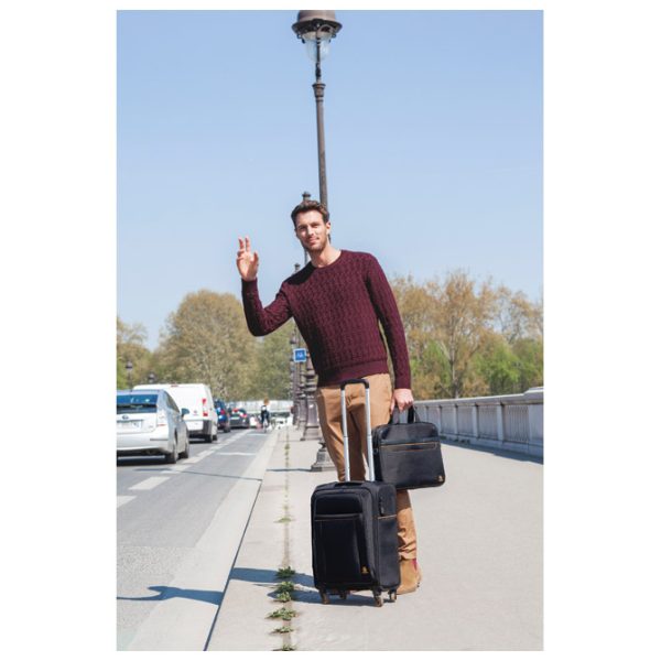Torba-kofer za notebook s kotačićima 15,6" Exactive Exacompta 18934E crna - Slika 10