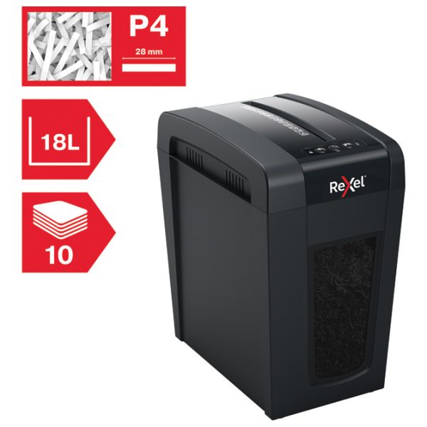 Uništavač dokumentacije  10 listova CrossCut Secure X10-SLIM Rexel 2020127EU - Slika 6