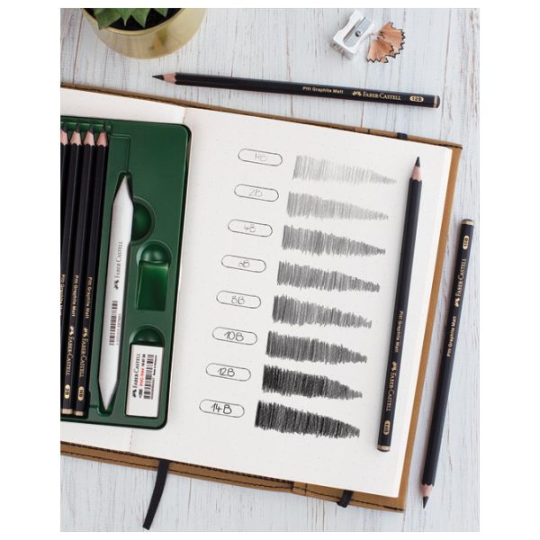 Set Pitt graphite matt pk11 Faber-Castell 115220 - Slika 9