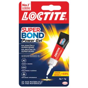 Ljepilo trenutačno 4g Loctite Super Bond Power Gel Henkel 2955206 blister