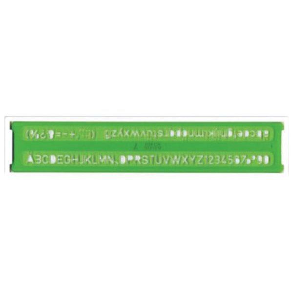 Šablona ravna 10 mm Arda 30010 blister - Slika 2