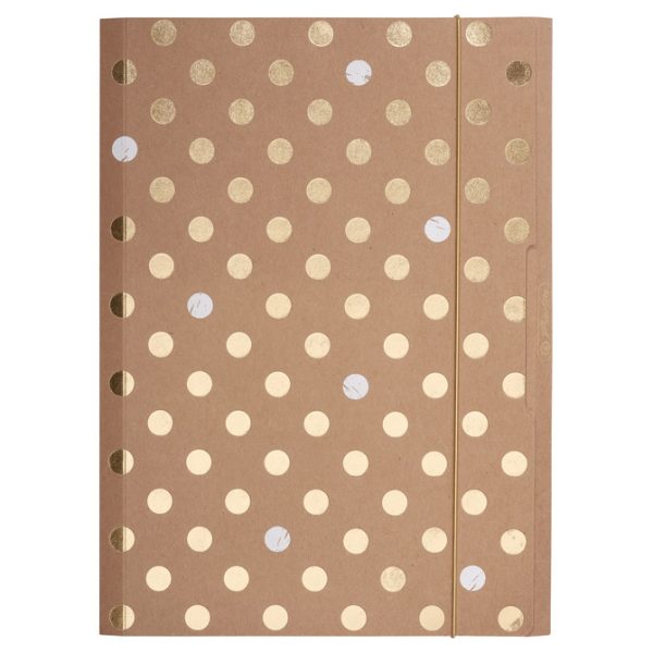 Fascikl klapa s gumicom karton A4 Pure Glam Herlitz 50021734!!