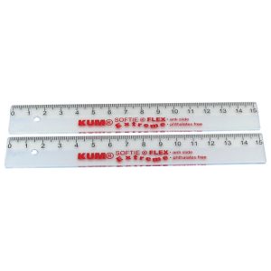 Ravnalo pvc 15 cm fleksibilno Softie Flex Extreme Kum.2250919 prozirno blister