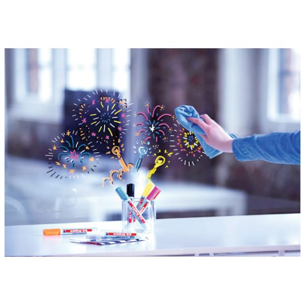 Marker za staklo 1,5-3 mm Edding 95/4 blister - Slika 3