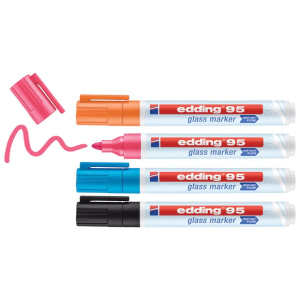 Marker za staklo 1,5-3 mm Edding 95/4 blister - Slika 5