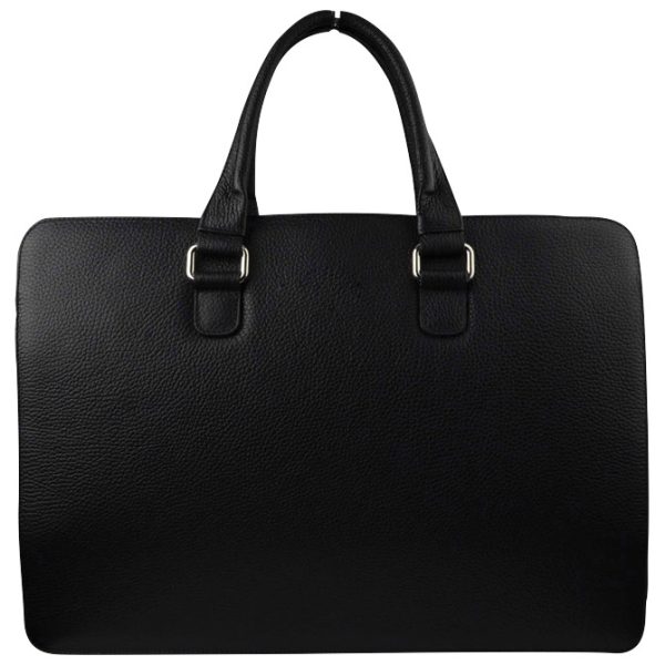 Torba poslovna za notebook 15,6" kožna ženska Galko 13-0553-1007 crna - Slika 2