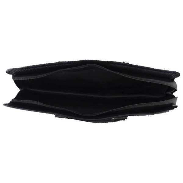 Torba poslovna za notebook 15,6" kožna ženska Galko 13-0553-1007 crna - Slika 4
