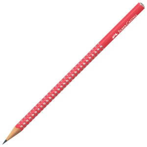 Olovka grafitna B Sparkle Faber-Castell 118240 crvena!!
