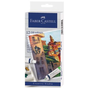 Boje uljne u tubi 9mlx12boja Faber-Castell 379512 blister