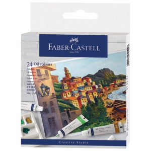 Boje uljne u tubi 9mlx24boje Faber-Castell 379524 blister