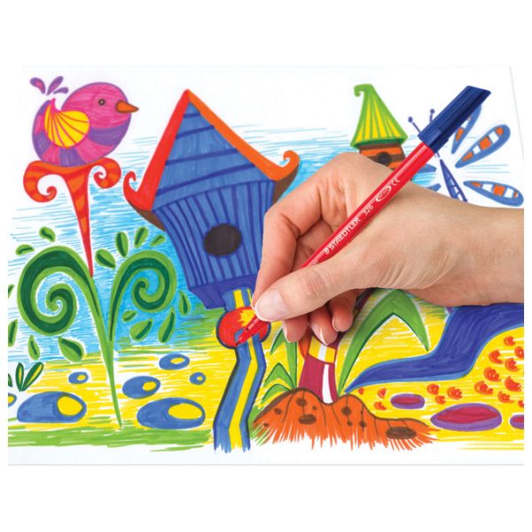 Flomaster školski  10boja Noris Staedtler 326 C10 - Slika 2