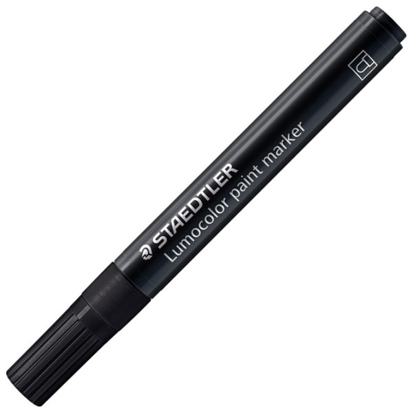 Marker akrilni 2,4 mm Lumocolor Staedtler 349-9 crni - Slika 2