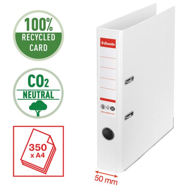 Registrator A4 uski samostojeći CO2 neutral Vivida Esselte 627577 bijeli!! - Slika 3