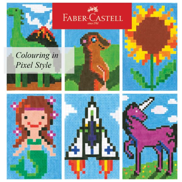 Bojanka A4 6L Pixel-it Faber Castell 201509 - Slika 2