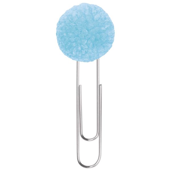 Spajalice ručne velike s pomponom Pastel pk6 Knorr Prandell 21-2681101 blister - Slika 5