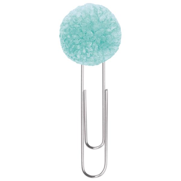 Spajalice ručne velike s pomponom Pastel pk6 Knorr Prandell 21-2681101 blister - Slika 6