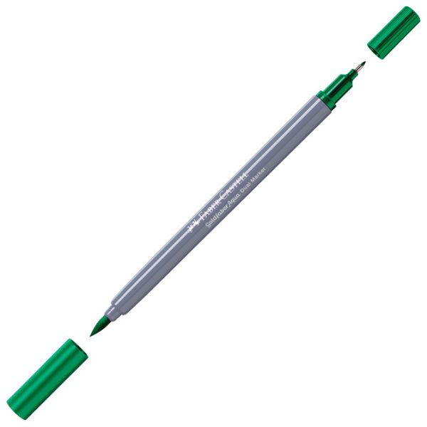 Marker obostrani akvarel  6boja Graffiti Goldfaber Faber-Castell 164525 sortirano blister - Slika 3