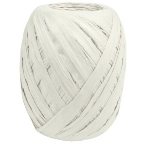Vrpca ukrasna 10 mmx30m rafija Prasent 437-601 bijela