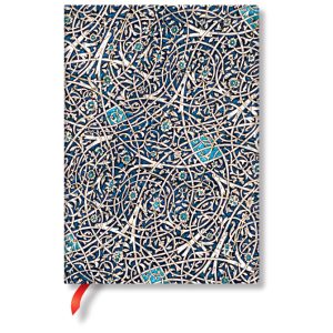 Notes 13x18 cm-midi crte  88L bez zatvaranja Granada Turquoise Flexis Paperblanks FB8216-3