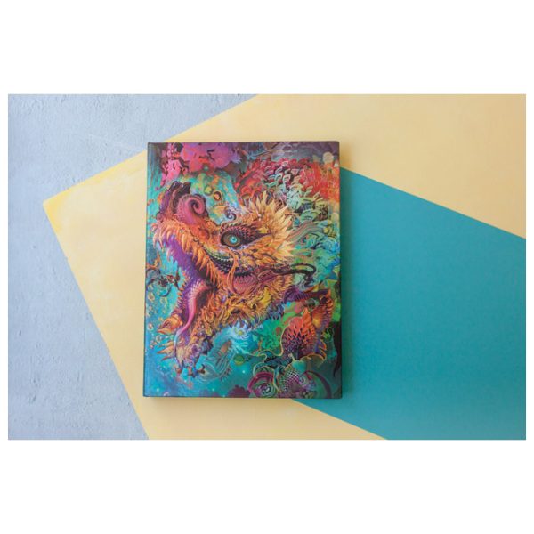 Notes 13x18 cm-midi crte  72L s gumicom Humming Dragon Paperblanks PB8181-4 - Slika 2