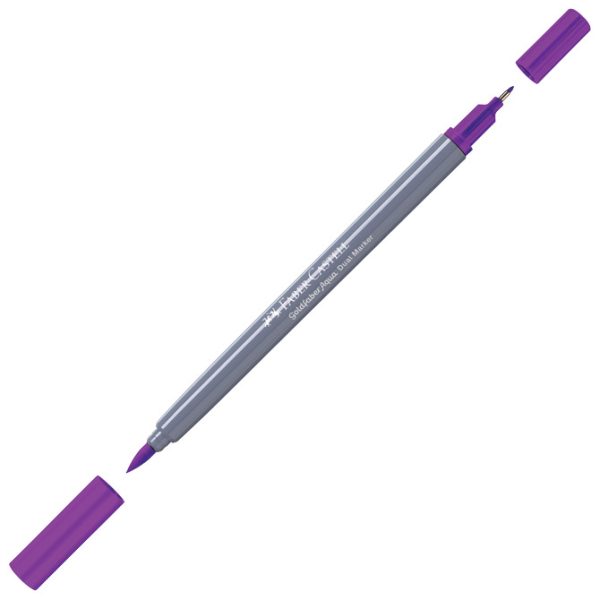 Marker obostrani akvarel 12boja Goldfaber Faber-Castell 164612 sortirano blister - Slika 3