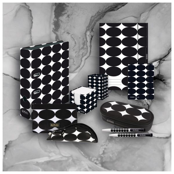 Blok kocka karton 9x9x9 cm s papirom bijeli Just Black Herlitz 50040100 (300006446) - Slika 2