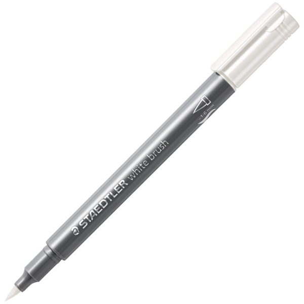 Marker nepermanentni 1-6 mm Metallic brush Staedtler 8321-0 bijeli - Slika 2