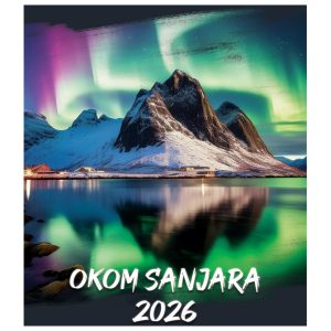 Kalendar "Okom sanjara 2025" 13 listova, spirala