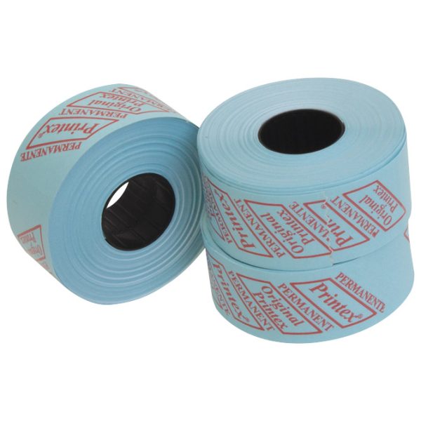 Etikete u roli 29x28 mm četvrtaste troredne pk30 Printex bijele - Slika 2