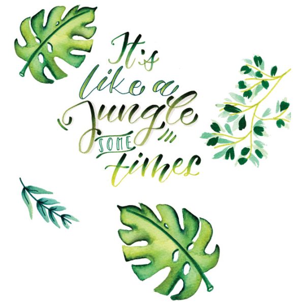 Marker obostrani akvarel  6boja Lettering Jungle Goldfaber Faber Castell 164517 sortirano blister - Slika 3