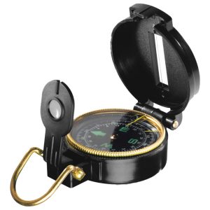 Kompas fi-5,5 cm crni/zlatni!!