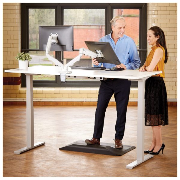 Držač za monitor dvostruki EPPA Fellowes 9683501 bijeli - Slika 4