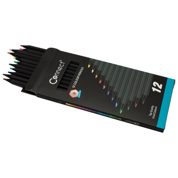 Boje drvene  12boja black Connect blister - Slika 2