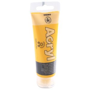 Boja akrilna 75ml pvc tuba Primo 420TA75220 zlatno žuta