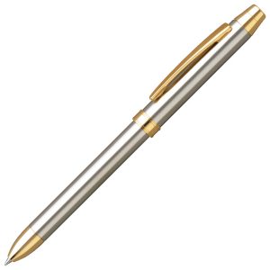 Olovka 3-pen multifunkcijska metalna ELE-SG Penac TF1602SG-GC10 zlatna/srebrna
