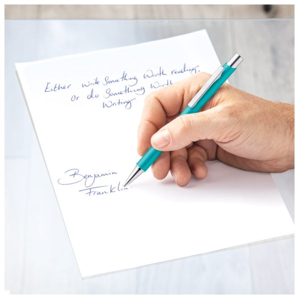 Olovka kemijska metalna Elance Staedtler 421 45-35 tirkizna - Slika 4