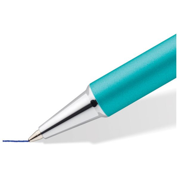 Olovka kemijska metalna Elance Staedtler 421 45-35 tirkizna - Slika 5