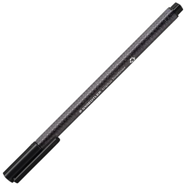 Flomaster fineliner 0,3 mm reciklirani Triplus Staedtler 334 R-9 crni!!
