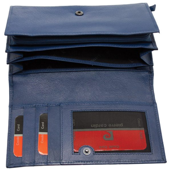 Novčanik kožni ženski Pierre Cardin 2206 TILAK90 plavi - Slika 2